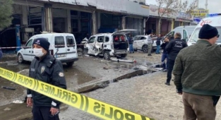 Diyarbakır Sanayi Sitesi'nde korkutan patlama...