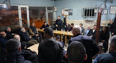 AK Parti Düzce İl Başkanı Şengüloğlu ve İGM Adayları köylerde çalışmalarını sürdürüyor