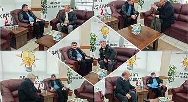 AK Parti Düzce Milletvekili Ercan Öztürk, Vatandaşlarla Buluştu