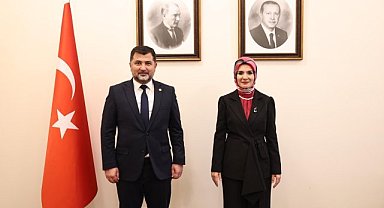 AK Parti Düzce Milletvekili Ercan Öztürk'ten Bakan Göktaş'a Ziyaret