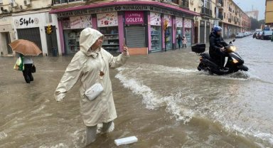 İspanya'nın Malaga kentinde şiddetli sel felaketi: 3 bin kişi tahliye edildi