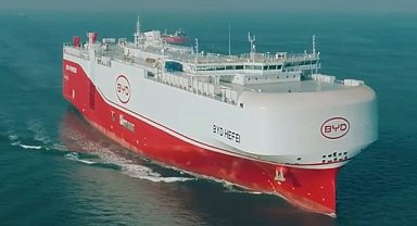 Dünyanın En Büyük Araç Taşıyan Gemisi BYD Shenzen Hizmete Açıldı