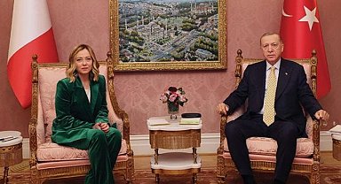 Erdoğan ve Meloni'den Suriye Görüşmesi