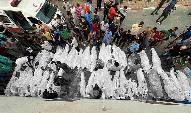 Gazze'deki İsrail saldırılarında 735 günde 77 bin'den fazla kişi hayatını kaybetti