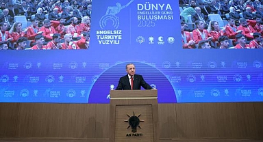 Dünya Engelliler Günü’nde Erdoğan’dan güçlü mesaj: “Kimseyi geride bırakmayacağız”