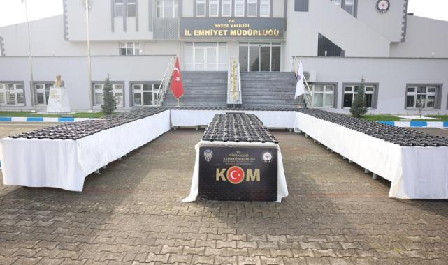 Düzce’de dev silah operasyonu: 46 bin parça ele geçirildi, 6 kişi gözaltında