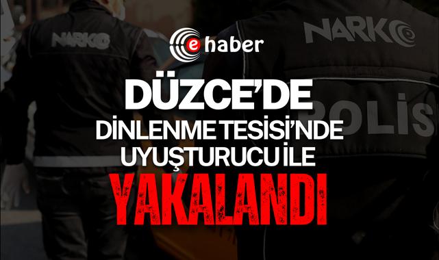 Düzce’de otoyol tesisinde uyuşturucu operasyonu: Ayakkabısında gizlemiş