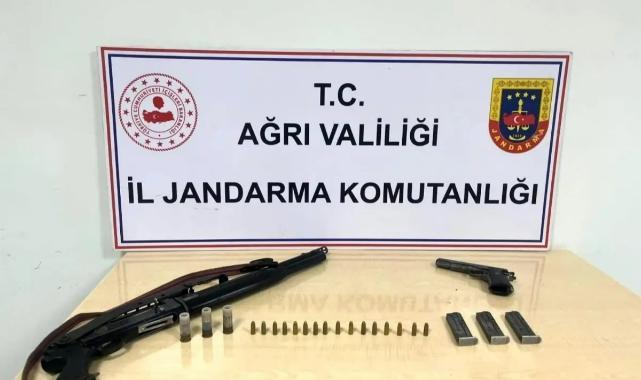 Ağrı Diyadin’de Jandarmadan Silah Operasyonu