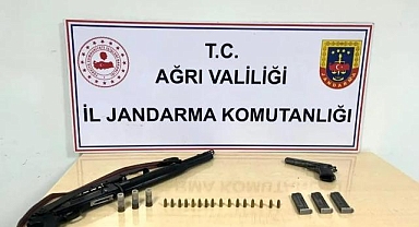 Ağrı Diyadin’de Jandarmadan Silah Operasyonu