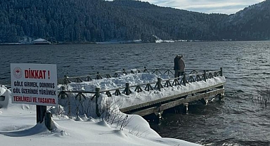Dondurucu Rekor: Bolu Abant’ta Termometreler Eksi 21,3’ü Gösterdi
