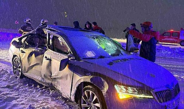 Siirt’te Feci Kaza: 1 Ölü, 4 Yaralı