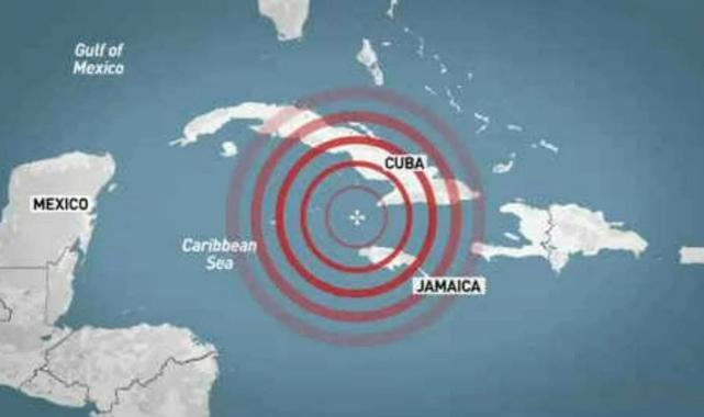Karayipler sallandı: Küba açıklarında 5,8 büyüklüğünde deprem