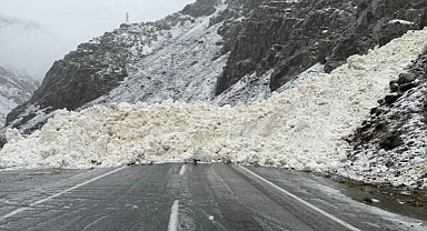 Şırnak-Hakkari yolunda çığ felaketi: 40 yolcu mahsur kaldı