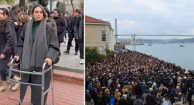 Üsküdar Belediye Başkanı Dedetaş, Ortaylı’nın cenazesine yürüteçle katıldı