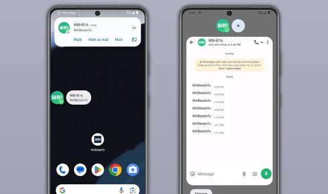 Whatsapp’a yeni özellik geliyor: Android’de bildirim baloncukları test ediliyor