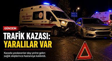 Hatay’da ambulans kazası: Otomobille çarpıştı, 6 kişi yaralandı