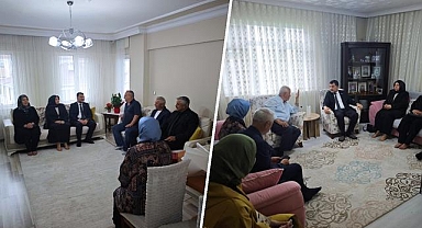 Milletvekili Ercan Öztürk'ten şehit ailelerine bayram ziyareti