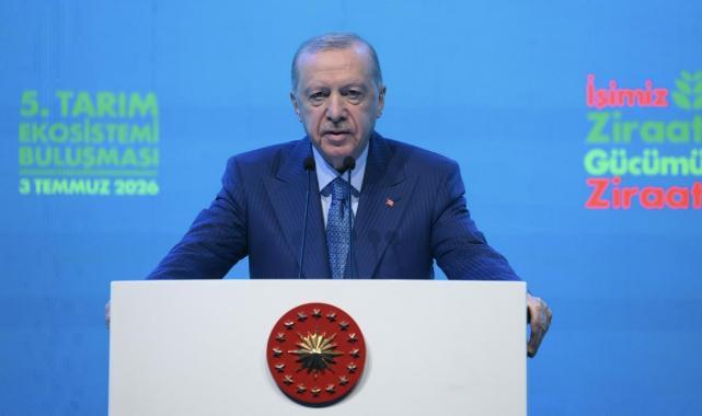 Erdoğan: Terör tamamen bittiğinde en büyük hasadı tarım ve hayvancılık yapacak