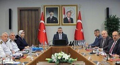 İçişleri Bakanlığı'nda NATO Zirvesi öncesi güvenlik toplantısı