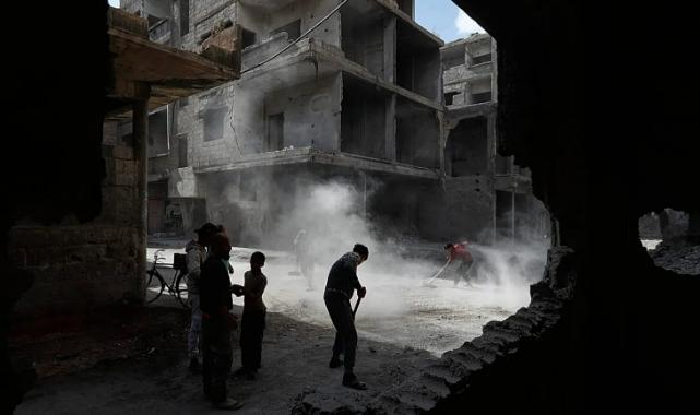 Suriye'nin başkenti Şam'da korkutan saldırı: 5 ölü, 16 yaralı