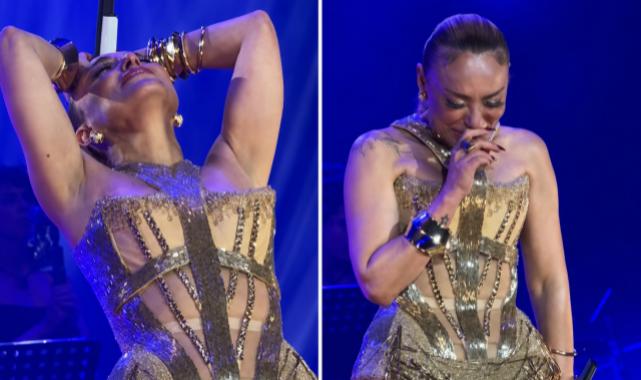 Ziynet Sali konserinde duygusal anlar: Hayatını kaybeden dostunu anarken gözyaşlarını tutamadı